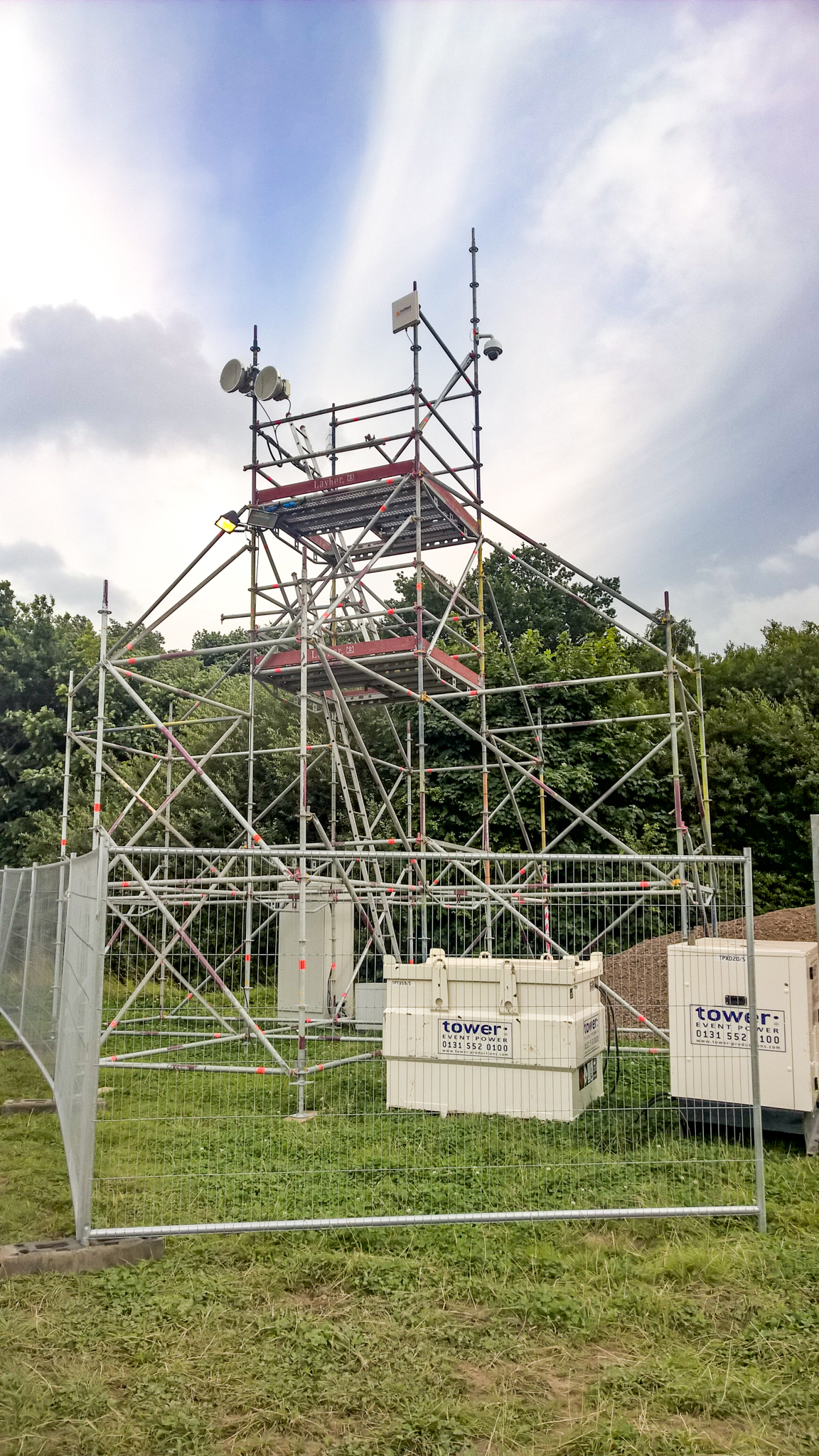 Scaffold Comms Tower