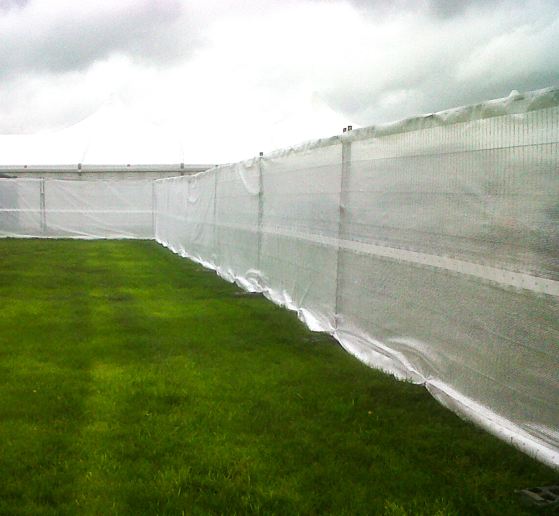 Fencing With Sheeting